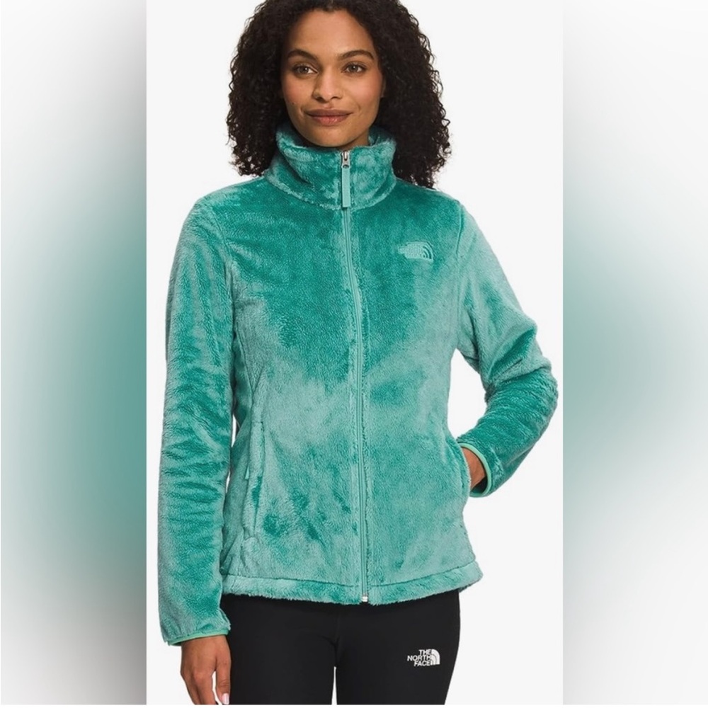 EUC The North Face Women’s Osito Full Zip Jacket & Matching Scarf